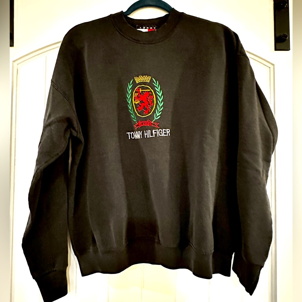 Tommy Hilfiger Sweatshirt, Black, size L